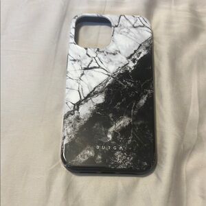 Elegant Black and White Marble iPhone Case